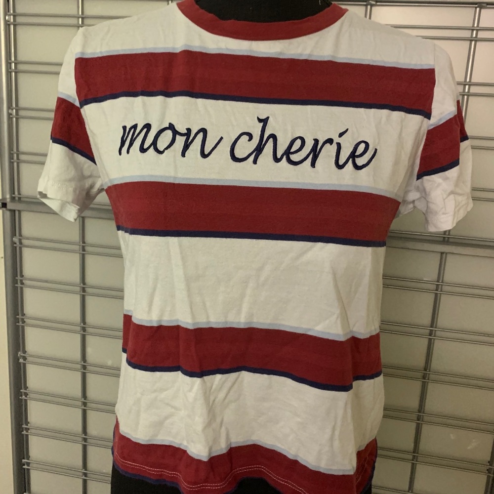 Crop top with “my darling” on it